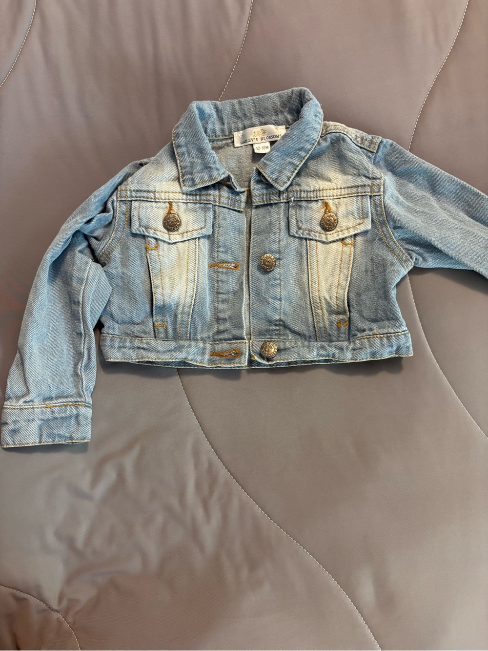 Kids Light Blue Denim Jacket